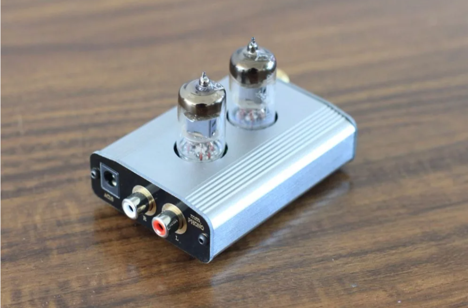 Mini 6J1 Vacuum Tube Phono Turntable Preamp MM / MC RIAA Hi-Fi Class A Preamplifier
