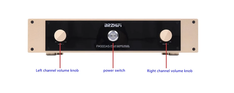 Latest high power FM ACOUSTICS FM300AS hifi Class AB  stereo Audio power amplifier 150W * 2