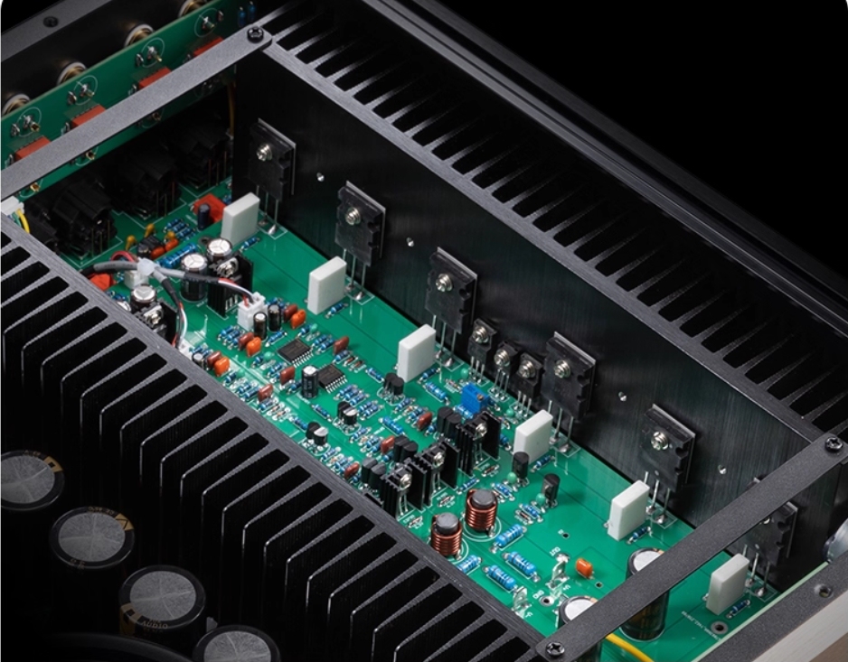 MUSMYS P1000 class AB HIFI 185W*2 stereo high power Audiophile Merge amplifier