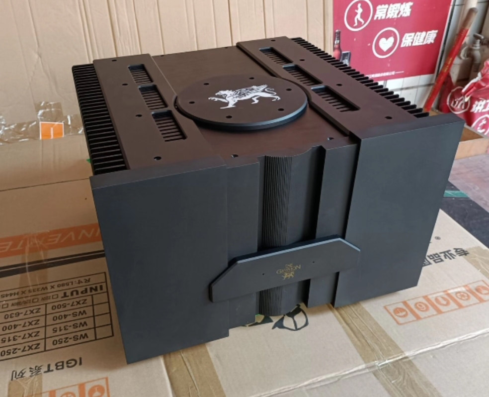 440*270*428 All aluminum alloy amplifier chassis HIFI DIY black class A amp case Can install Gryphon circuit