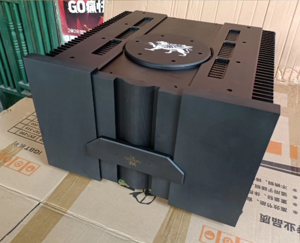440*270*428 All aluminum alloy amplifier chassis HIFI DIY black class A amp case Can install Gryphon circuit