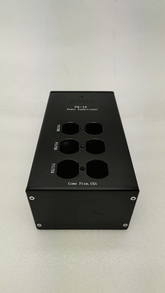 COW KING PS-30 8MM thick all aluminum alloy power supply chassis American standard socket case