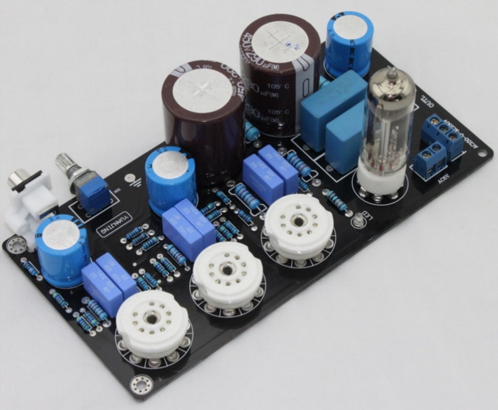 Marantz 7 circuit HIFI stereo 6N4 Tube Buffer Audio Preamplifier Board