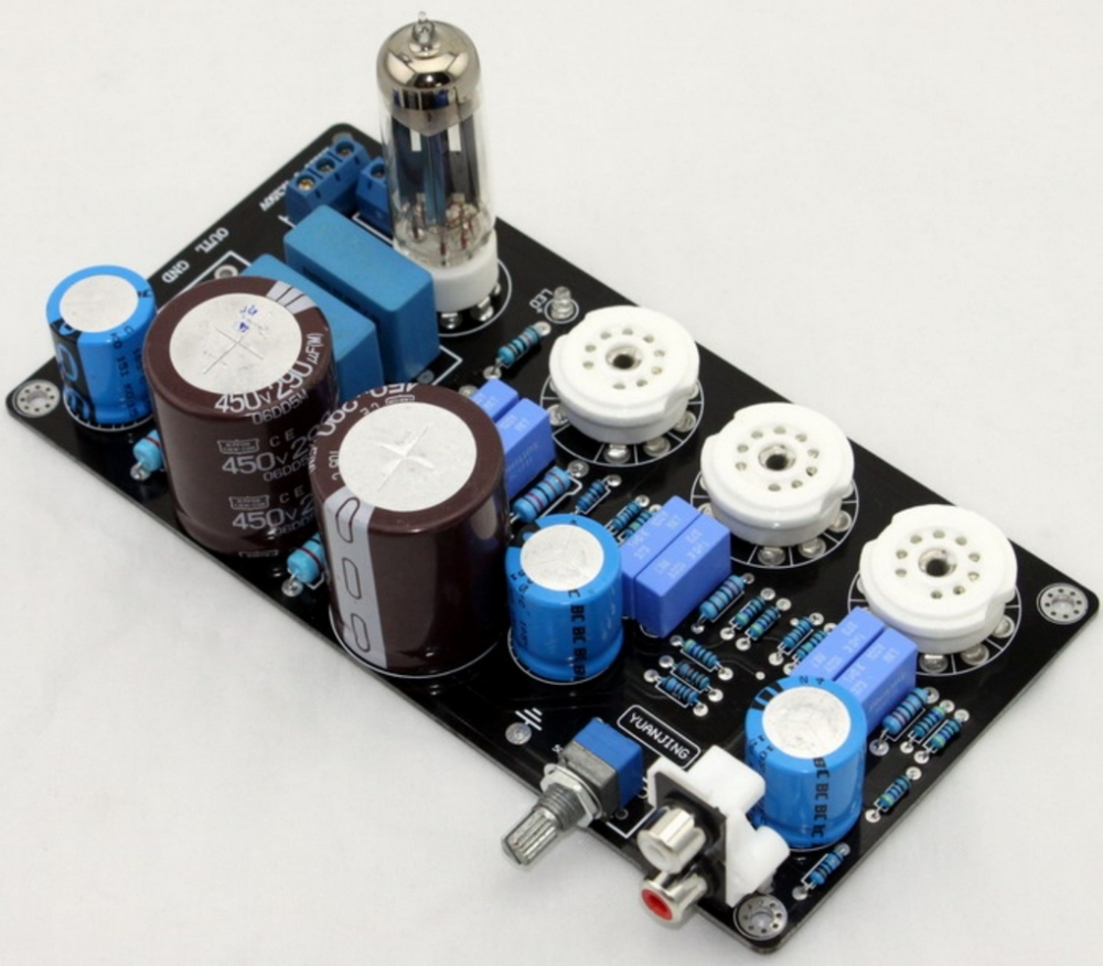 Marantz 7 circuit HIFI stereo 6N4 Tube Buffer Audio Preamplifier Board
