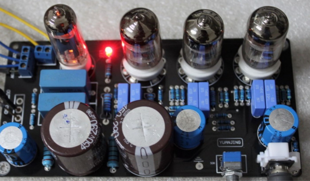 Marantz 7 circuit HIFI stereo 6N4 Tube Buffer Audio Preamplifier Board