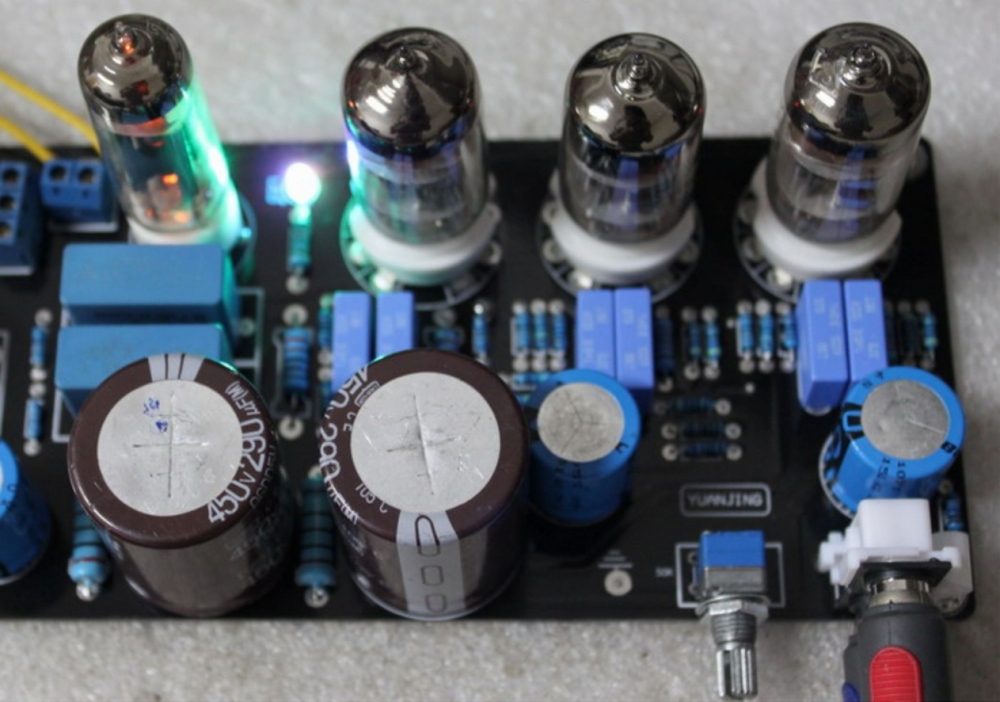 Marantz 7 circuit HIFI stereo 6N4 Tube Buffer Audio Preamplifier Board