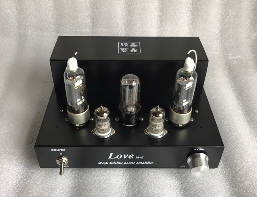 NEW 5W*2 6N2 Push 6P13P Tube Amplifier, Pure Tube Rectifier 6p13p Amplifier 6p13p Class A Single-ended Amplifier 40hz-20khz
