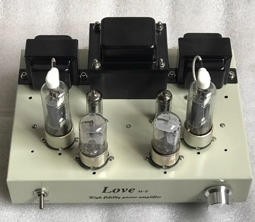 6G2P 6SQ7 Push 6p13p Tube Amplifier 6W 2.0 6Z4 Rectificat Point to Point Weld Class A Vacuum Tube Amplifier Audio