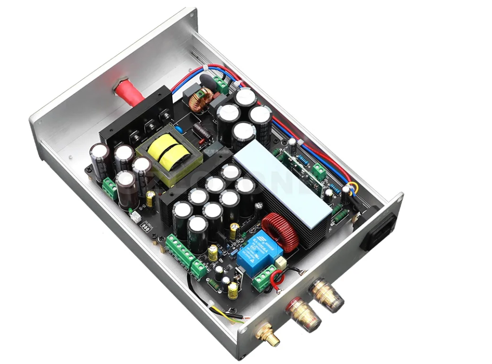 Good sound high power NEW Finished 1000W Mono Hifi Class D Audio Power Amplifier IRS2092 +IRFB4227 amplifier