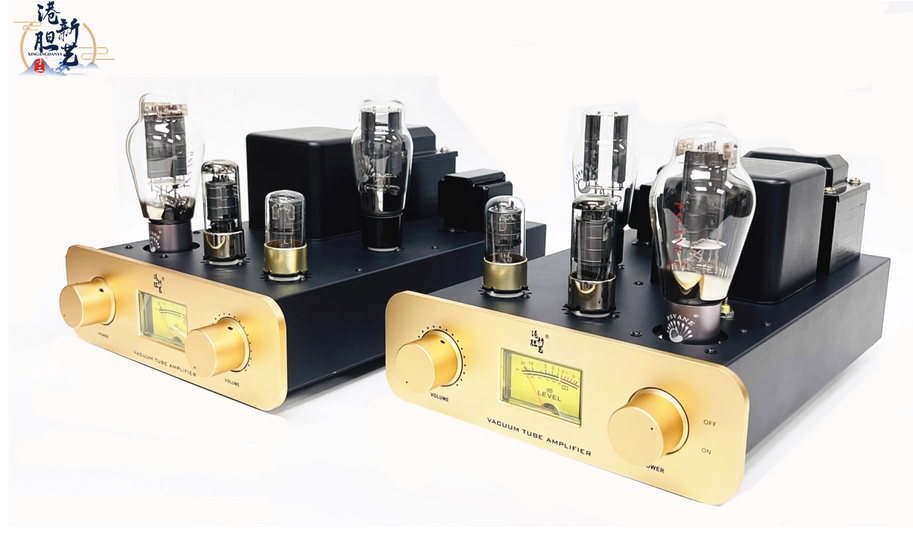 8 Tube Split 300B Tube Amp Kit, HIFI Single-ended Class A Vacuum Tube Power Amplifier, Left and Right Channel Stereo RCA XLR input amp with DIY Circuit diagram