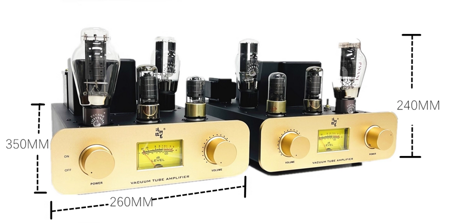 8 Tube Split 300B Tube Amp Kit, HIFI Single-ended Class A Vacuum Tube Power Amplifier, Left and Right Channel Stereo RCA XLR input amp with DIY Circuit diagram