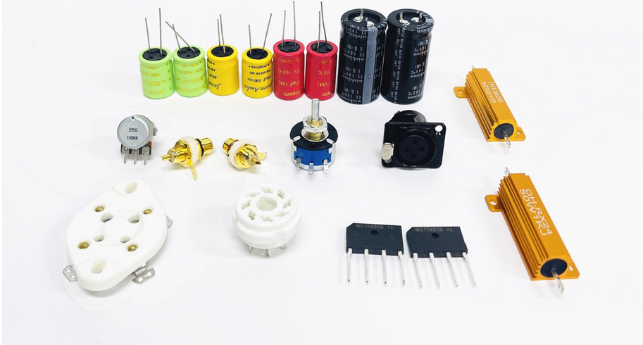 8 Tube Split 300B Tube Amp Kit, HIFI Single-ended Class A Vacuum Tube Power Amplifier, Left and Right Channel Stereo RCA XLR input amp with DIY Circuit diagram