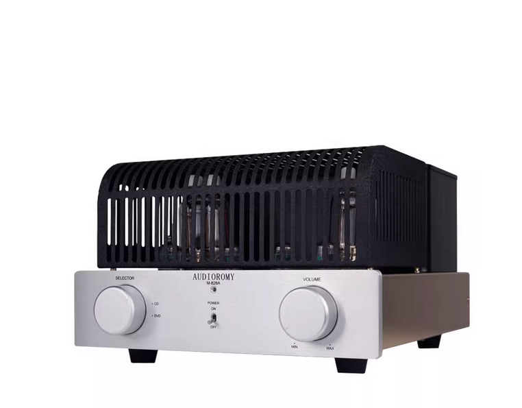 Handmade FU29 hifi Push-pull Tube Amplifier 30W+30W, FU-29X2, 6H3NX4 HIFI home Tube Amplifier, Manual Scaffolding. Input Sensitivity: 200mV