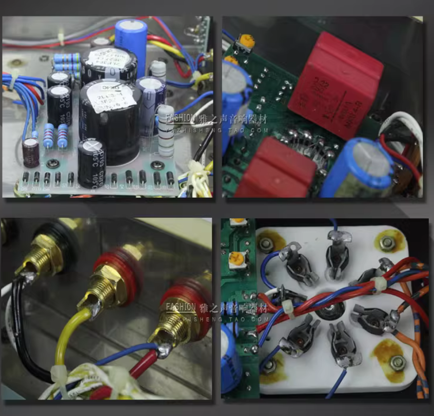 Handmade FU29 hifi Push-pull Tube Amplifier 30W+30W, FU-29X2, 6H3NX4 HIFI home Tube Amplifier, Manual Scaffolding. Input Sensitivity: 200mV