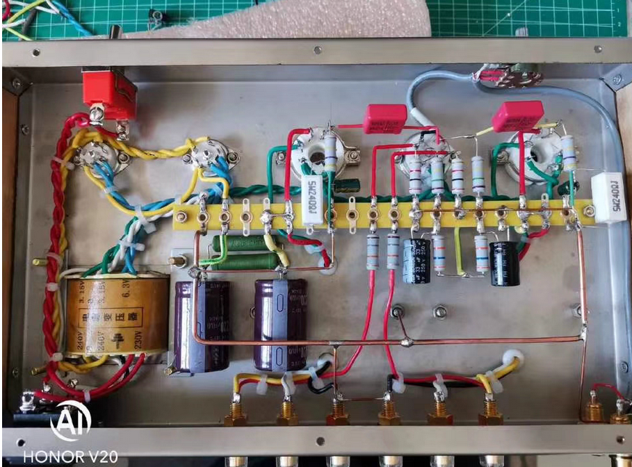 6p6p Vacuum Tube Amplifier Diy Kit Hifi Class A Power Amplifier High Power 5w*2 Bluetooth 5.0 Home Amp Usb Player