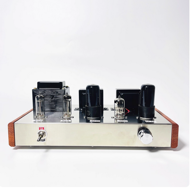 6p6p Vacuum Tube Amplifier Diy Kit Hifi Class A Power Amplifier High Power 5w*2 Bluetooth 5.0 Home Amp Usb Player