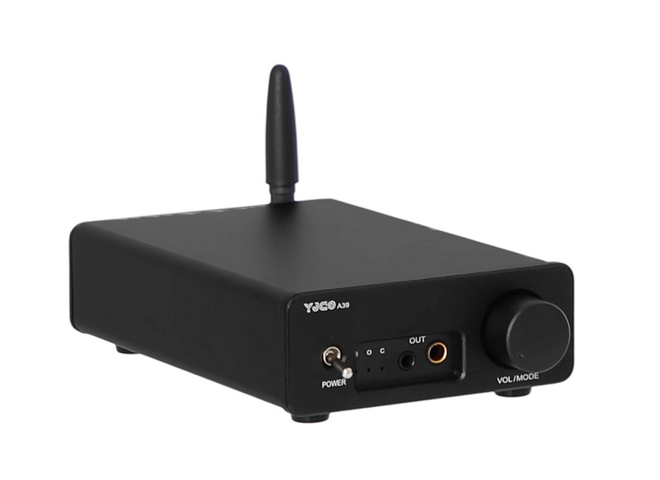 A39 ES9039 Decoder 3084 Bluetooth 5.4 LDAC Hi-Fi Bluetooth USB Decoder Amplifier  support Coaxial fiber optic USB