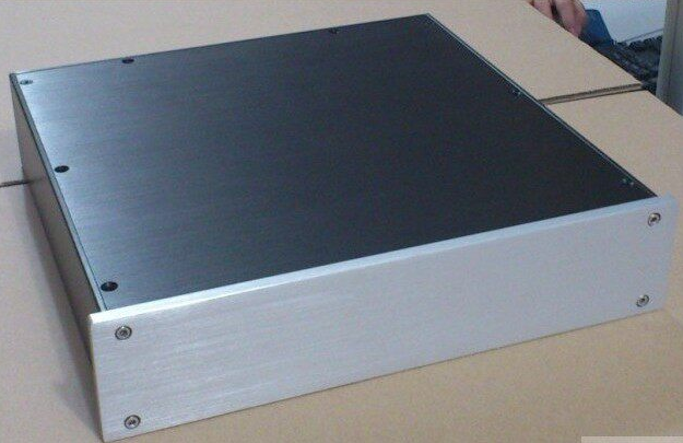3207 full aluminum decoder chassis HIFI DIY preamp case power supply box