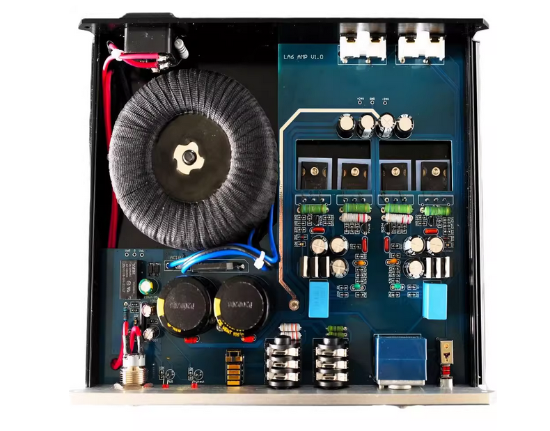 LA6 pure class A headphone amplifier Pass constant current source field-effect transistor output high current and high voltage headphone amplifier