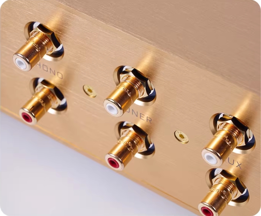 FM288 hifi Electron tube preamplifier gold High end pure electronic tube amplifier