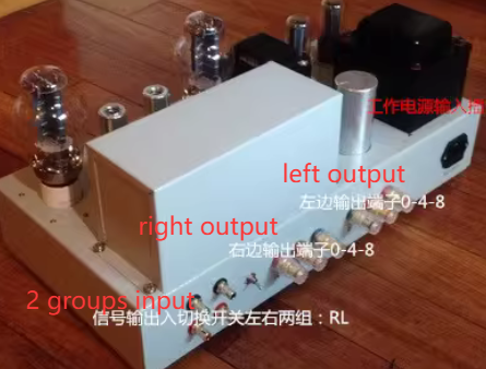 NEW 6F3 +300B Hifi Single Ended Class A 7.5W*2 Tube Amplifier DIY Kit/Audio Power Amplifier