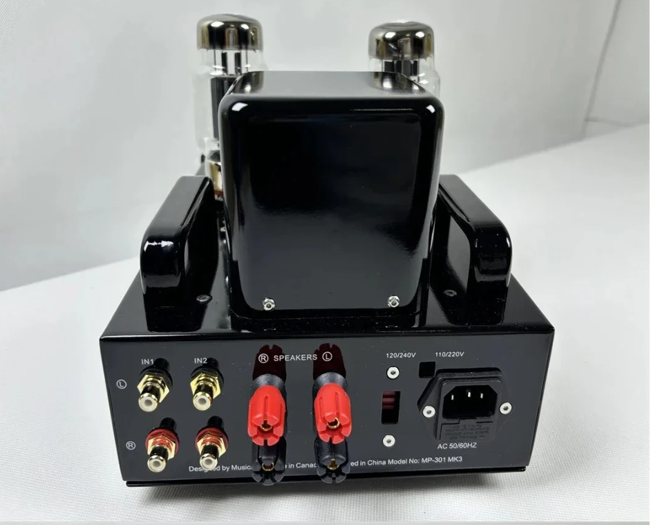 MP-301 MK3 6L6 EL34 KT88 Single Ended Class A Electronic Tube Amplifier, Ear Amplifier Single-ended Class A Gall Power Amplifier Headset Amplifier