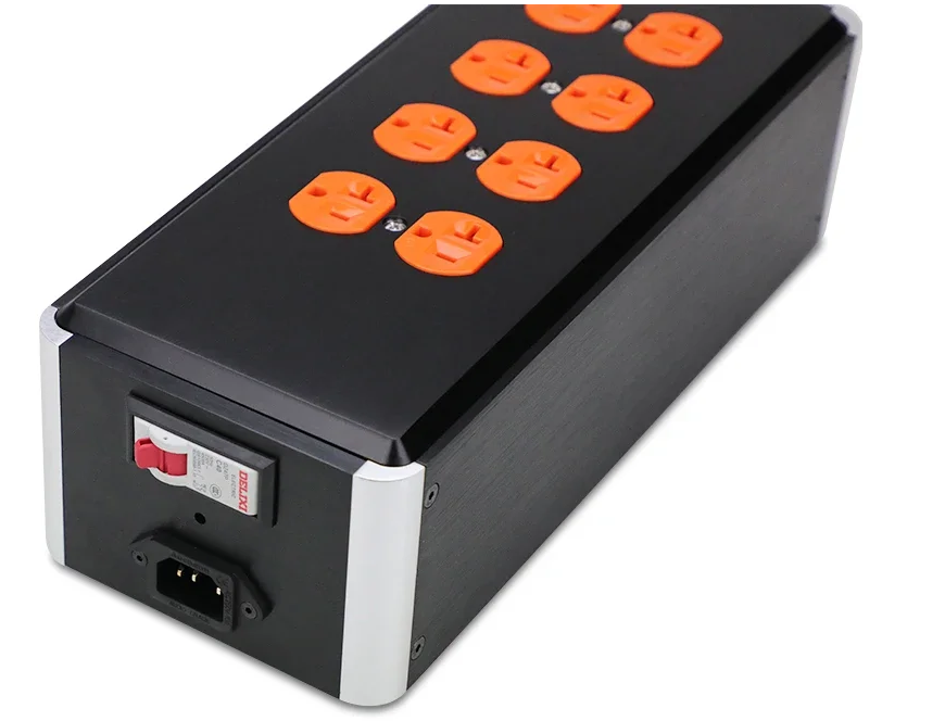 F30A-EMI Power Processor Hi-Fi Dedicated Filter Socket (original Design) 8 Bit American Standard Socket With Voltmeter Head