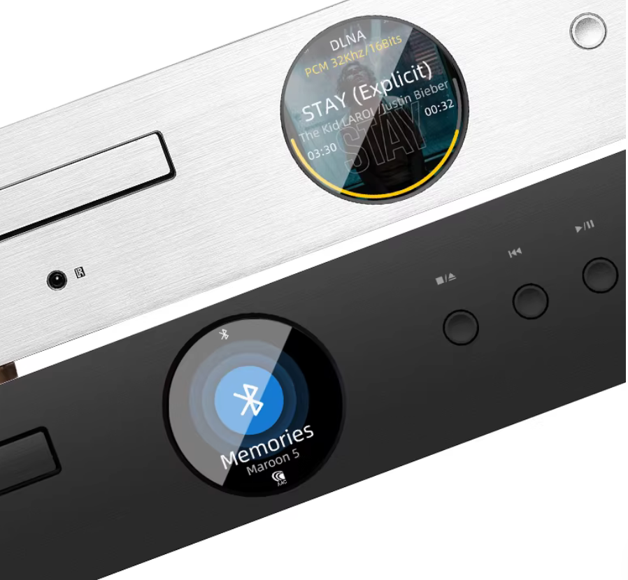 Shanling CD-S100 IV 2025 Edition Desktop CD Player HIFI CD Turntable ROHM BD34352 DAC Decoder support USB DAC Bluetooth WIFI input