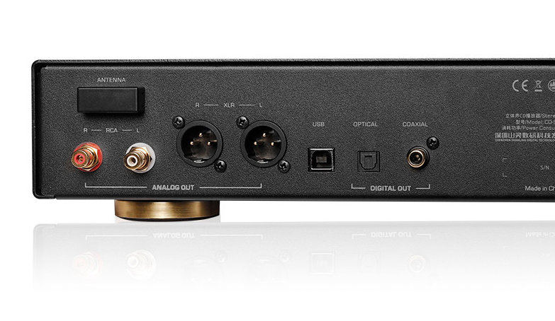 Shanling CD-S100 IV 2025 Edition Desktop CD Player HIFI CD Turntable ROHM BD34352 DAC Decoder support USB DAC Bluetooth WIFI input