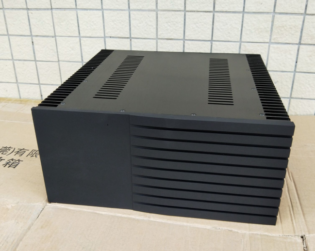 430*200 Class A amplifier chassis DIY HiFi Audio Amp Case power supply box with heatsink