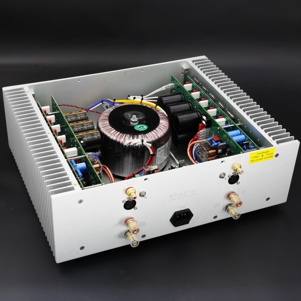 T7Pro Hifi 250W*2 stereo Home Power Amplifier refer to Burmester 909 circuit with XLR input