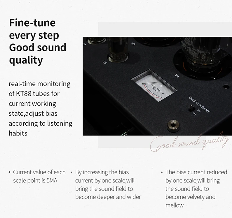 Line magnetic LM-216IA PLUS 12AU7 KT88 Vacuum Tube Amplifier Bluetooth HiFi Power Amplifier 45W +45W Merged Amp Audio