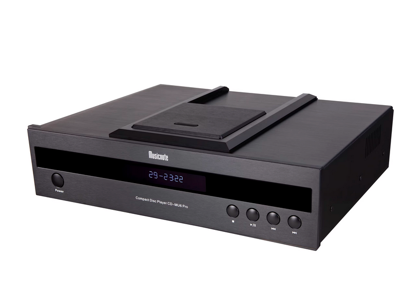 Musicnote CD-MU6 Pro Fever CD Player Top Push Cover Tube Balanced Output Player 1795 Decoding Digital Output with remote control