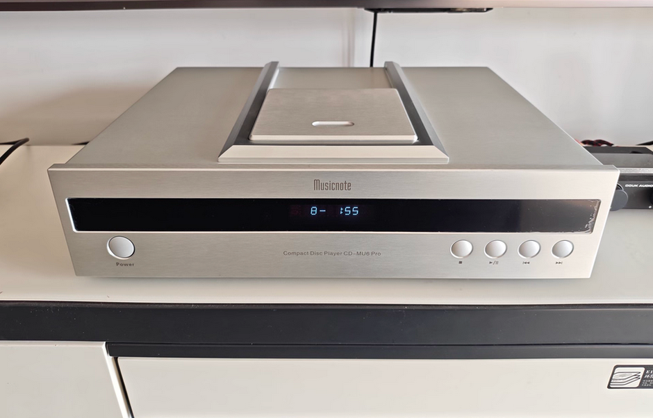 Musicnote CD-MU6 Pro Fever CD Player Top Push Cover Tube Balanced Output Player 1795 Decoding Digital Output with remote control