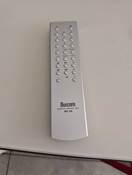 Musicnote CD-MU6 Pro Fever CD Player Top Push Cover Tube Balanced Output Player 1795 Decoding Digital Output with remote control