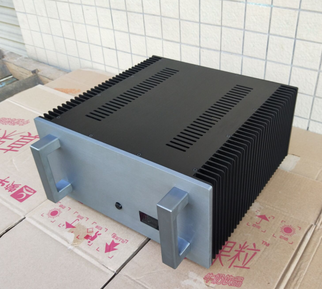 430*200 full Aluminum Audio Amplifier Chassis HiFi Class A Power Amp Large Case DIY Box Can install KSA50 circuit