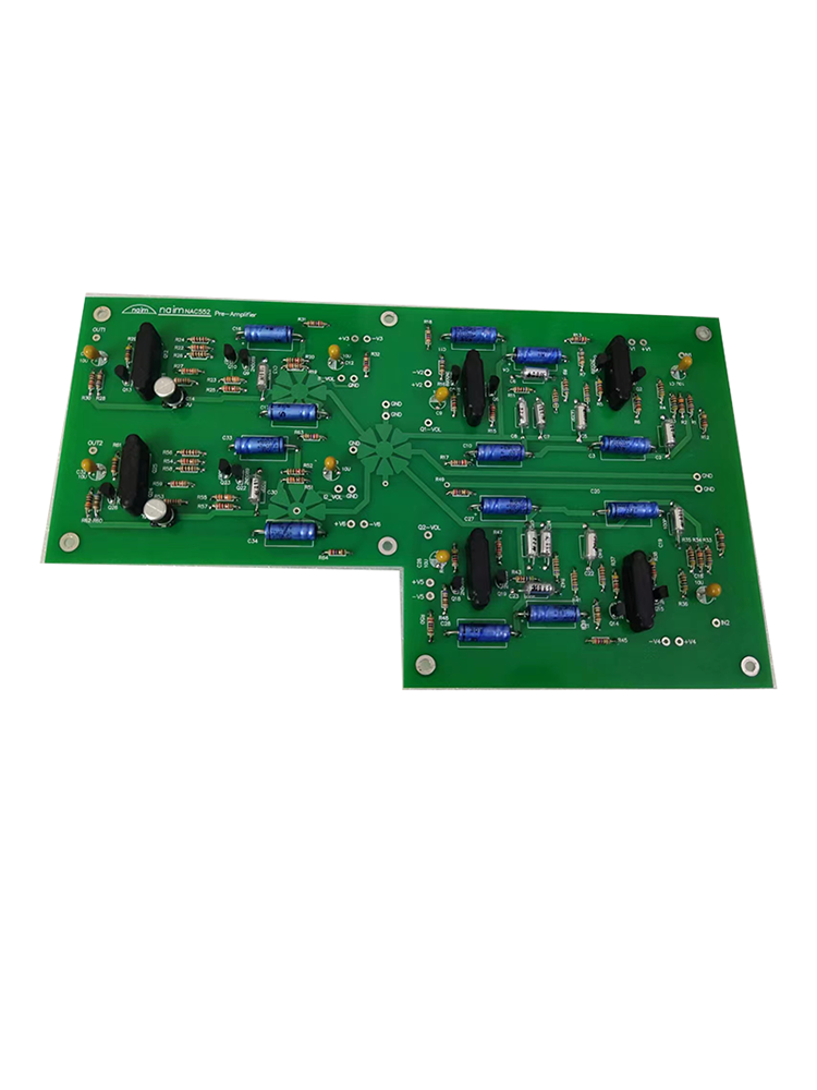 Refer to niam NAC552 circuit Class A HI END stereo Preamplifier board