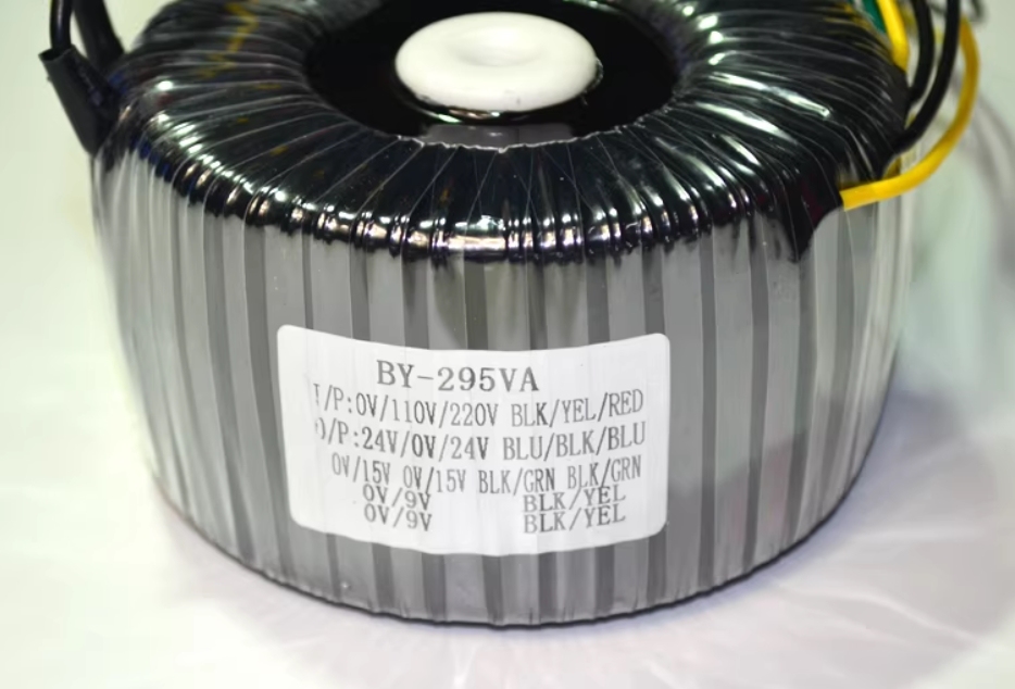295W Pure copper wire wound Audio Toroidal Transformer for power amplifier