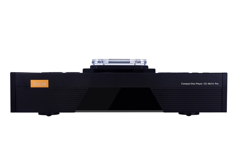 Music CD-MU13 MKIII HIFI CD Turntable Player USB Bluetooth Input Balanced CD carousel Player Top Push Cover 9038 Decod