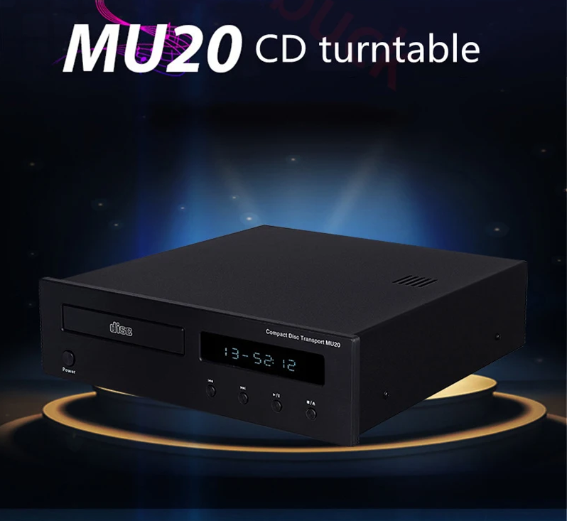 High-end Musicnote MU20 Professional CD Turntable DA11 Movement XLR Coaxial AES Output