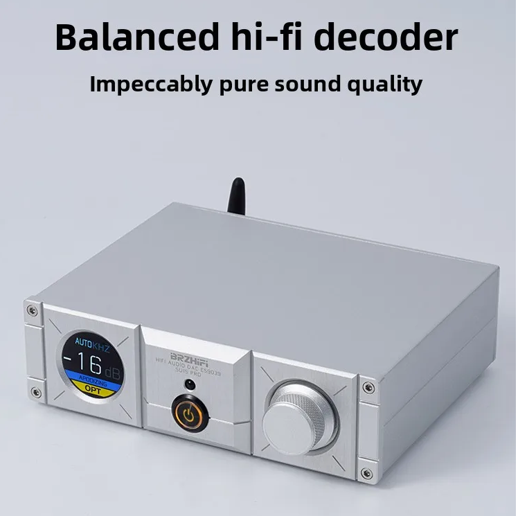 2026 latest Weiliang SU15PRO audio dac decoder hifi fever ES9039Q2M bluetooth 5.4 balanced outpu twith DC12V adapter