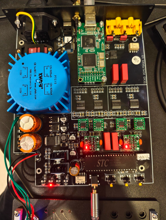 2025 Latest DC60 Four Core PCM1794 Parallel USB Decoder Hifi Fever DAC Earamplifier Bluetooth 5.4