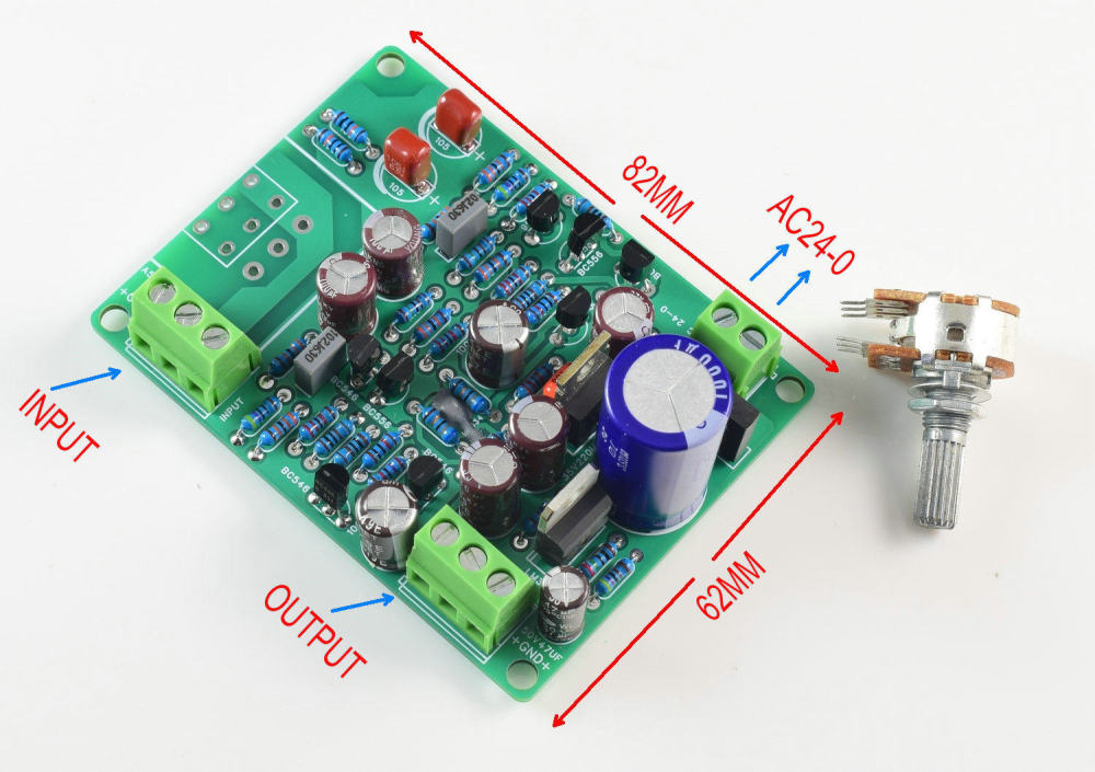 1pcs CLONE NAIM NAC42.5 Classic Finished Preamplifier Board