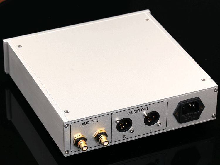 DRV-1 Hi-end Dual channel single ended to balanced conversion box RCA to XLR converter silver or black