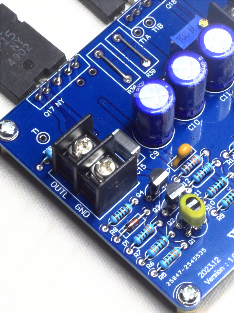 SanKen SAP15NY SAP15PY 100Wx2 HIFI DIY stereo Power amplifier finished board