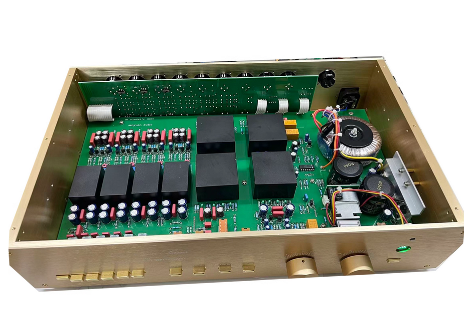 High end 1: 1 Reference Switzerland FM266MKII HIFI fully balanced preamplifier remote control RCA XLR preamp