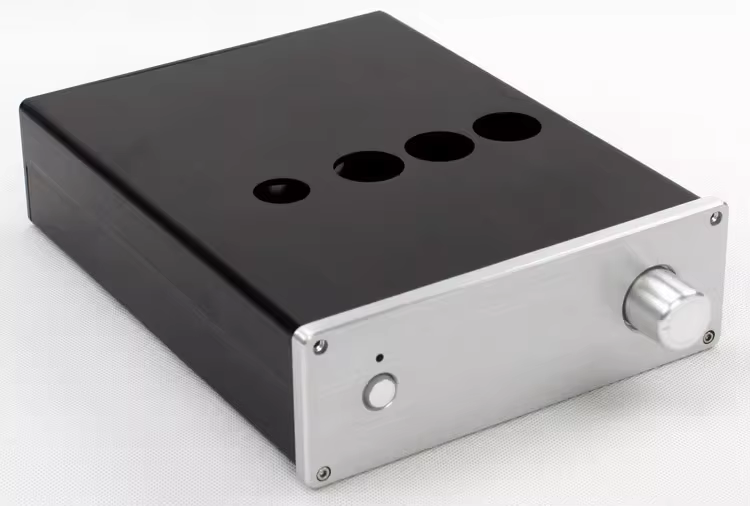 HIFI DIY amplifier chassis 6N4 tube preamp case Can install Maratz 7 circuit