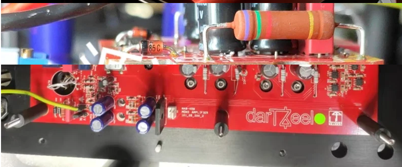 SP Black Widow Non Feedback Amplifier Balance NHB-368 Three Rear Stage Amplifier Dartzeel NHB-468 Study Version