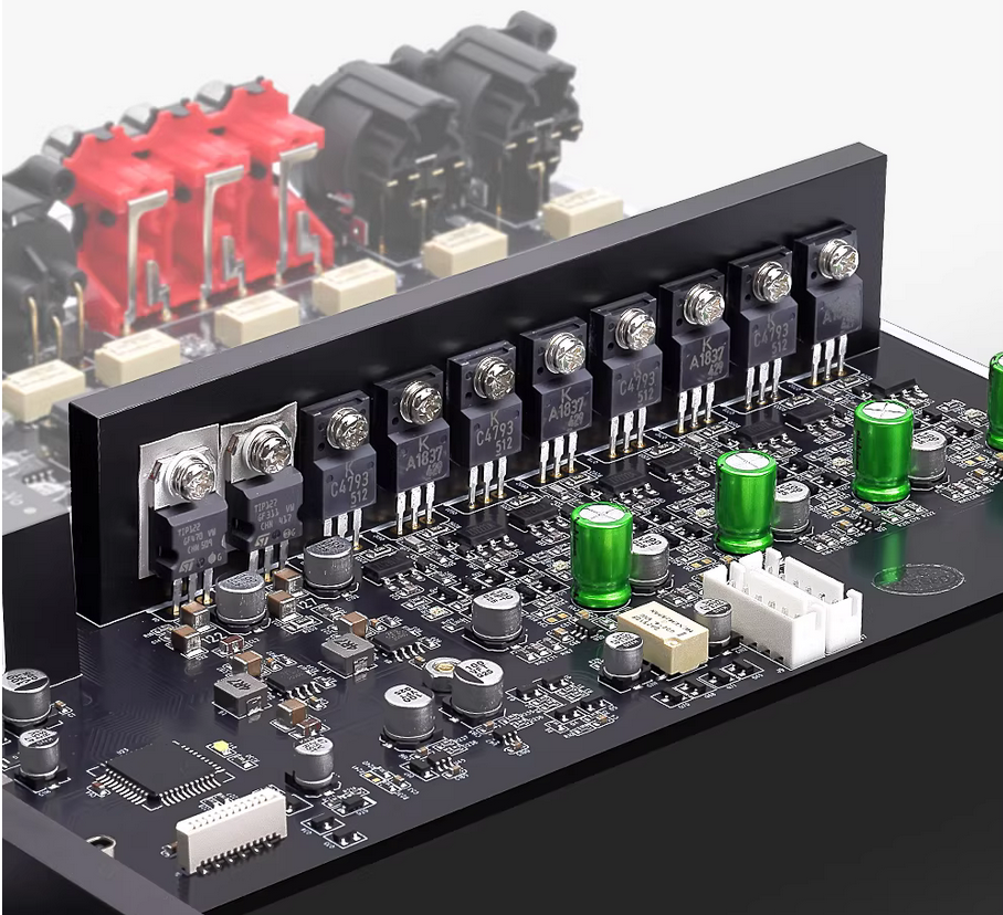 Audalytic HP70 Headphone Amplifier Fully Balanced Class A Headphone Amplifier Preamp Remote Control