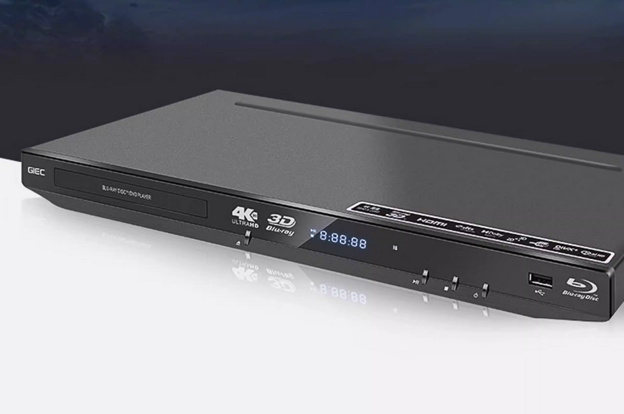NEW GIEC BDP-G4350 4K Blu Ray Player 3D HD DVD Player CD Hard Disk Player Panoramic Sound